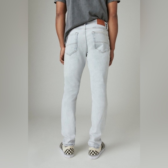 SOLD ON EBAY Lucky Brand 100 Skinny Jeans in Aerial size 36 x 32 - Picture 3 of 6